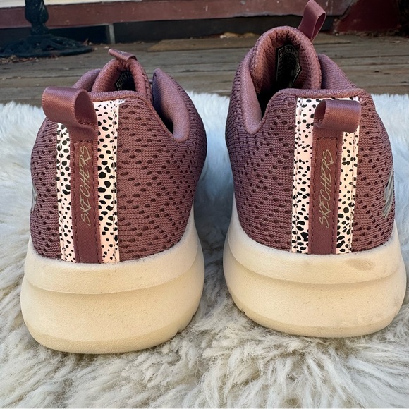 NWOT✨ Skechers Ultraflex Bungee Mauve Memory Foam Slip On Sneakers Womens Sz 6.5 - Picture 8 of 12